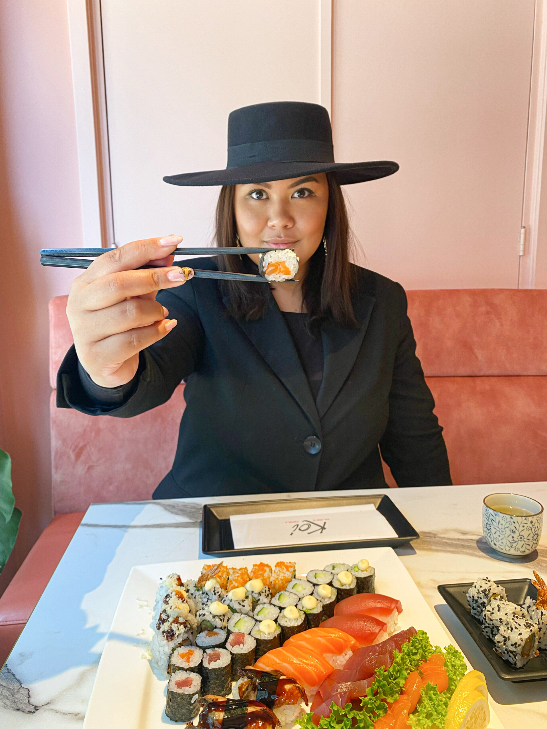 Sushi Koi happy customer all you can eat